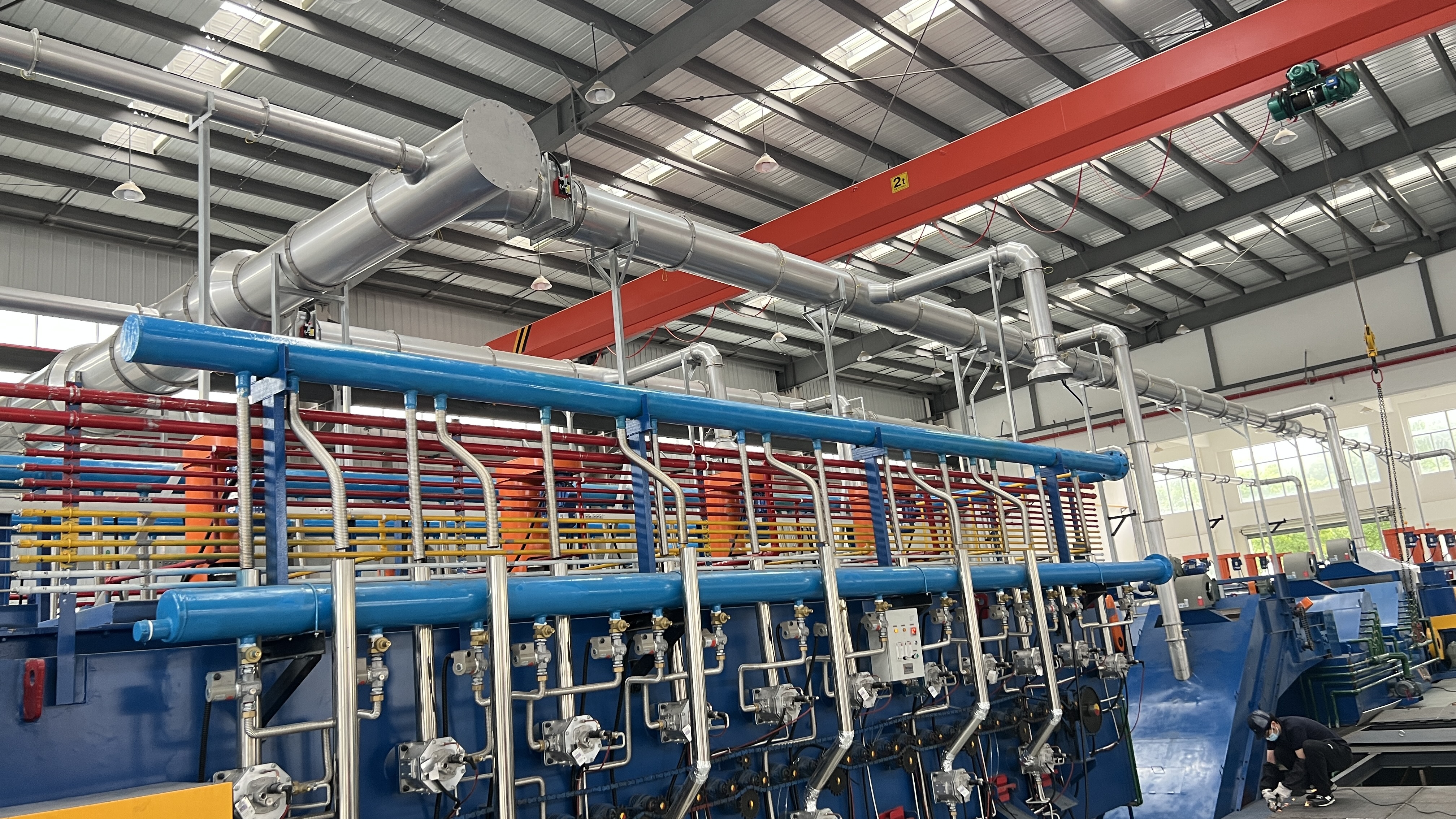 江苏苏州丨昆山某热处理科技有限公司油烟管道清洗